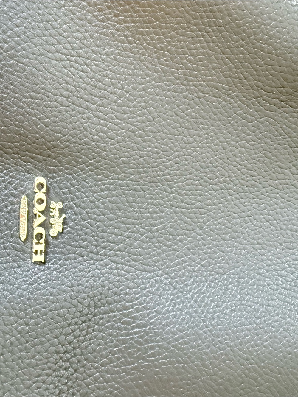 Coach Women's Leather Turnlock Chain Tote - Picture 6 of 6